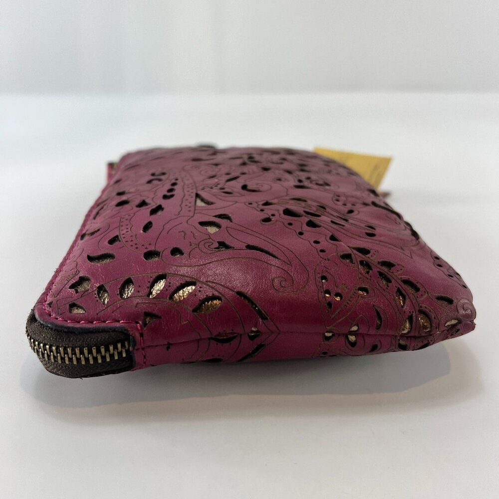 NWT Patricia Nash Cassini Leather Wristlet Clutch - Picture 8 of 14